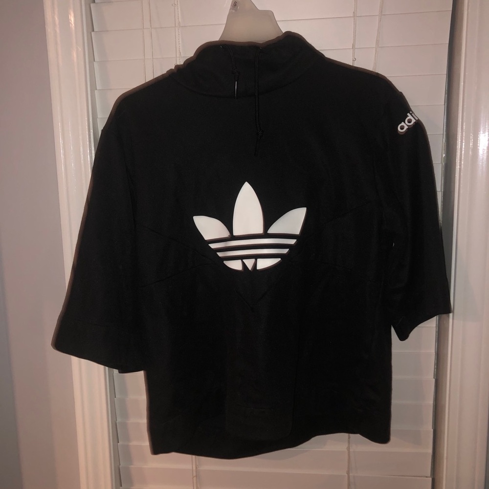 Adidas cropped hoodie